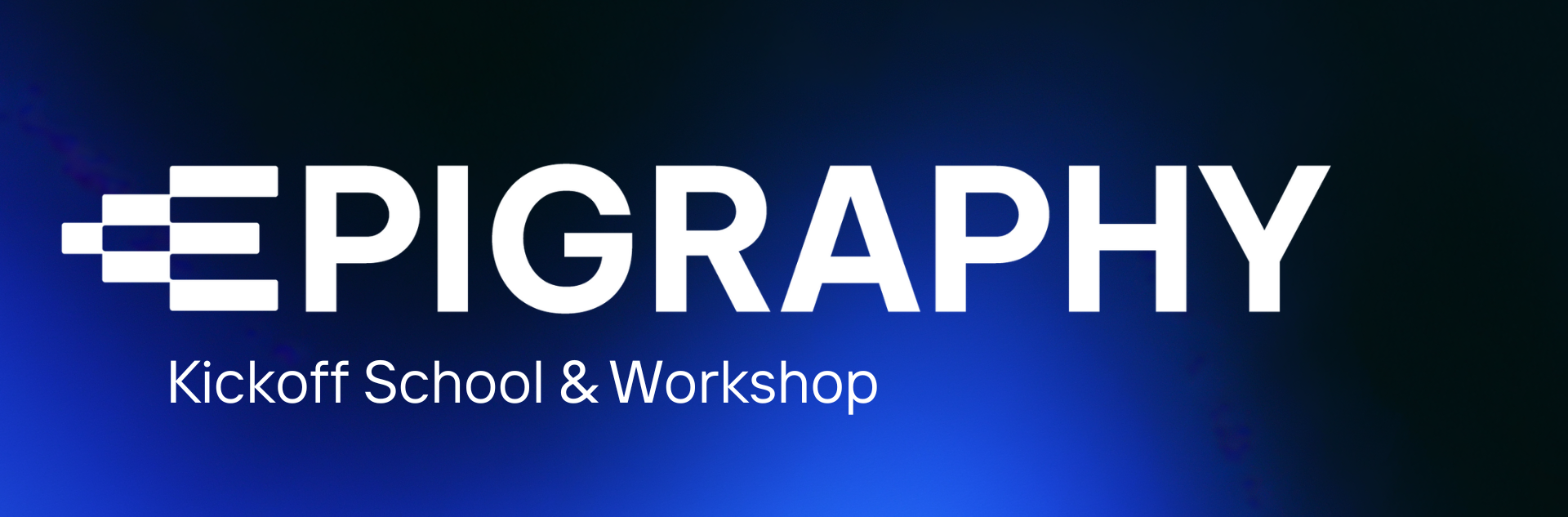 EPIGRAPHY Kick-off School and Workshop